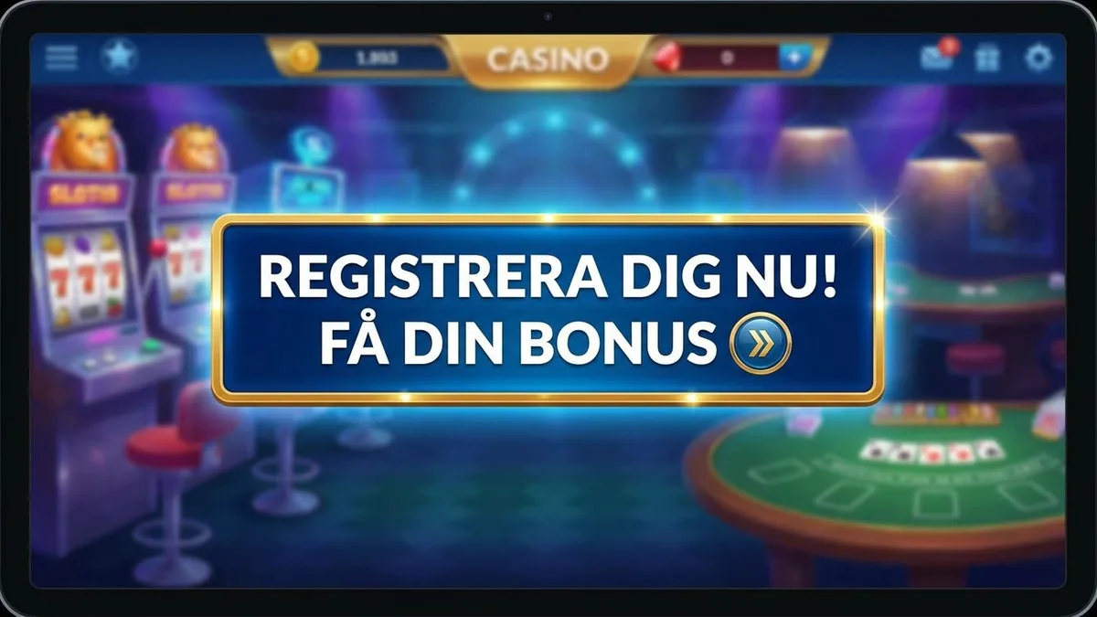 Registrera dig med bonus